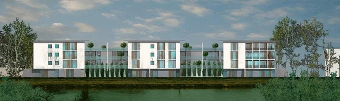 Architekturwettbewerb 1.Preis  Maininsel Bild 1