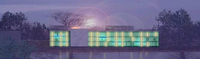 Architekturwettbewerb 1.Preis  Maininsel Bild 2