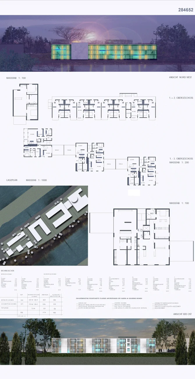 Architekturwettbewerb 1.Preis  Maininsel Bild 10
