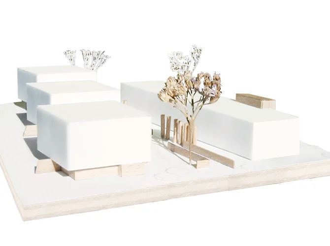 Architekturwettbewerb 1.Preis  Maininsel Bild 4